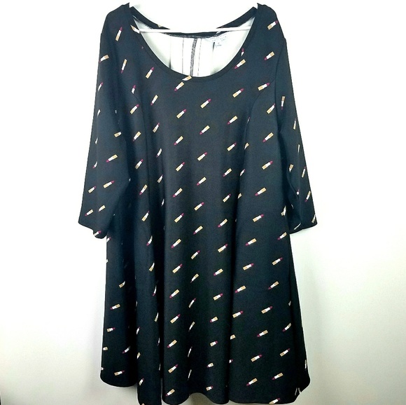 Ashley Nell Tipton Dresses & Skirts - Plus Size Lipstick Dress Sz 3X